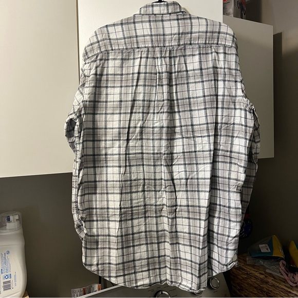 Cabela’s Grey Flannel Button Down Shirt L - Picture 7 of 7